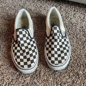 Checkered Vans